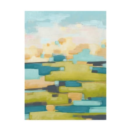 June Erica Vess 'Pixel Horizon Ii' Canvas Art,14x19